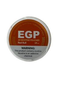 Buy EGP Nicotine Pouches – Red Bull – 5 tins